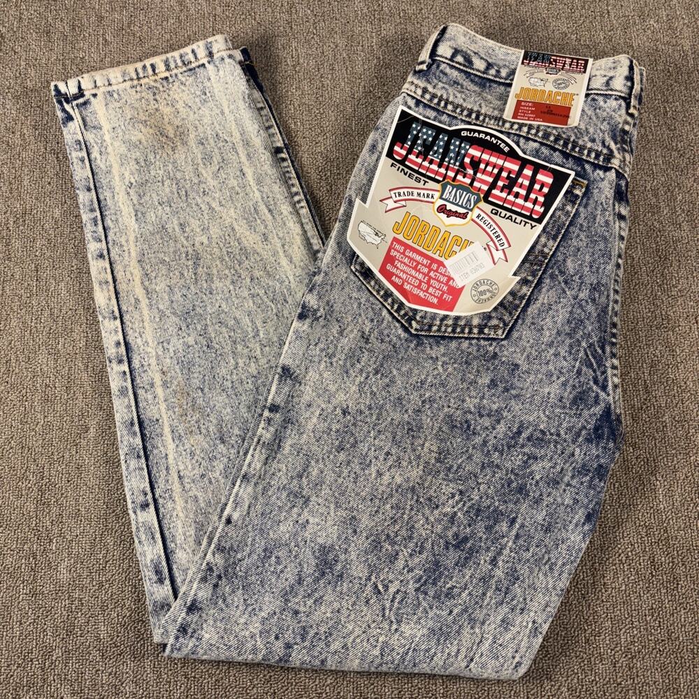Jordache Women’s Vintage Jeans Size 11x29 NWT Blue Made In USA